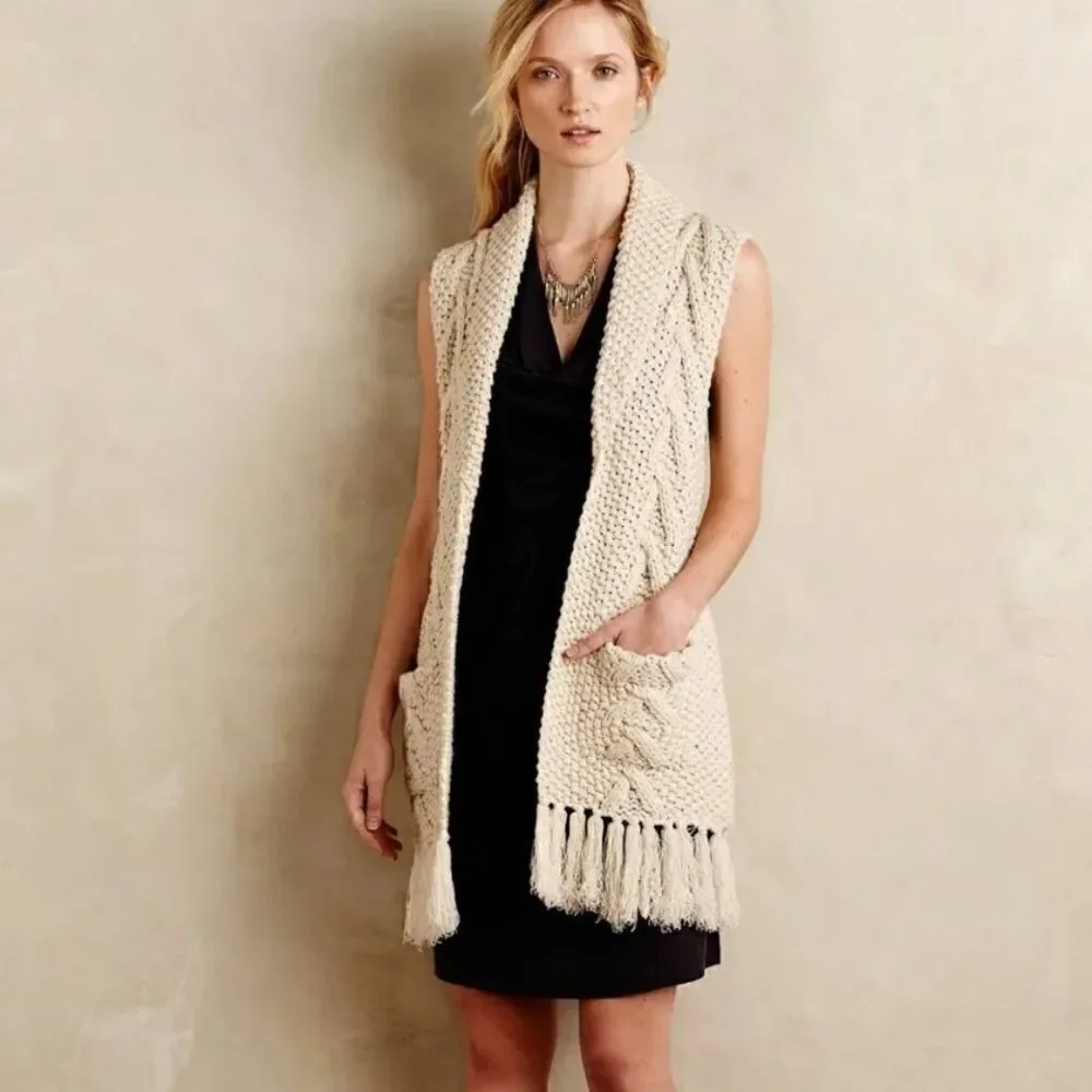 Maeve Cara cowl neck dress